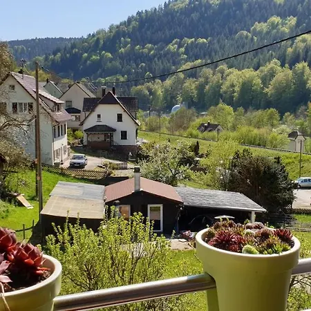 شقة Ferienwohnung Wolfsschlucht *