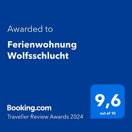 Ferienwohnung Wolfsschlucht Apartment Calw